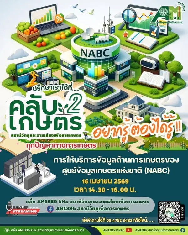 ทุกปัญหาทางการเกษตร มีคำตอบ!