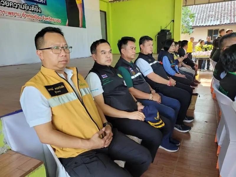 ลงพื้นที่ตรวจราชการของ รมว.กษ. จังหวัดระนอง