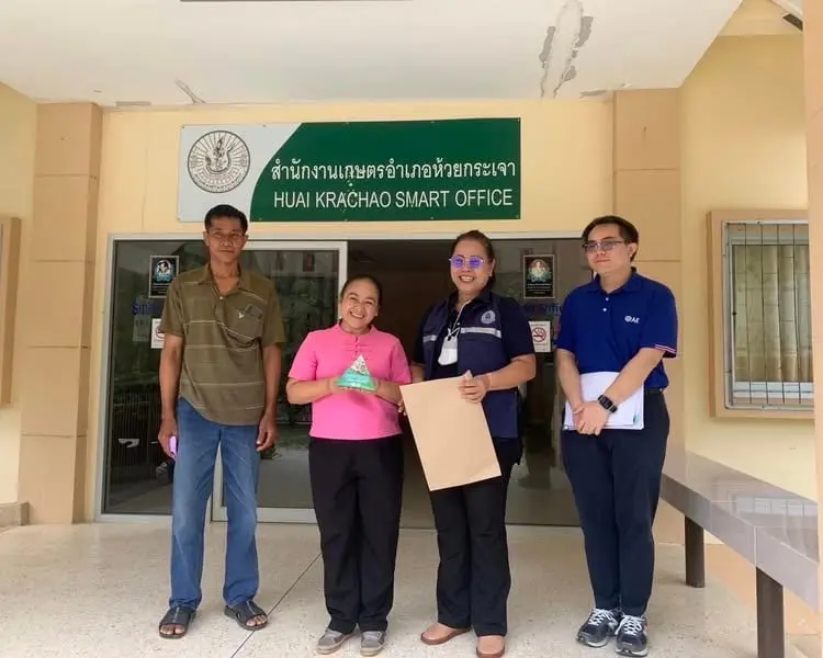 เจ้าหน้าที่ศูนย์ข้อมูลเกษตรแห่งชาติ สำนักงานเศรษฐกิจการเกษตร ลงพื้นที่สัมภาษณ์เกษตรกรในพื้นที่ภาคกลางที่ได้รับผลกระทบจากสถานการณ์ภัยพิบัติ(กรณีแล้งซ้ำซาก) เพื่อเก็บข้อมูลแนวทางการปรับตัวของเกษตรกร รวมทั้งสอบถามช่องทางการรับรู้ข้อมูลด้านการเกษตรและผลก