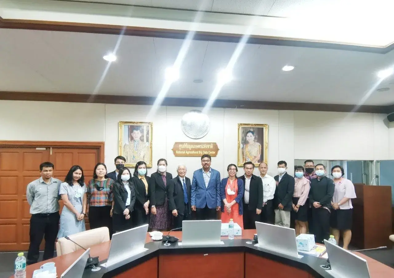 รองเลขาธิการสำนักงานเศรษฐกิจการเกษตร ประชุมหารือแลกเปลี่ยนข้อคิดเห็น ระหว่าง การเคหะแห่งชาติ (กคช.) กับ ศูนย์ข้อมูลเกษตรแห่งชาติ (NABC) สำนักงานเศรษฐกิจการเกษตร (สศก.)