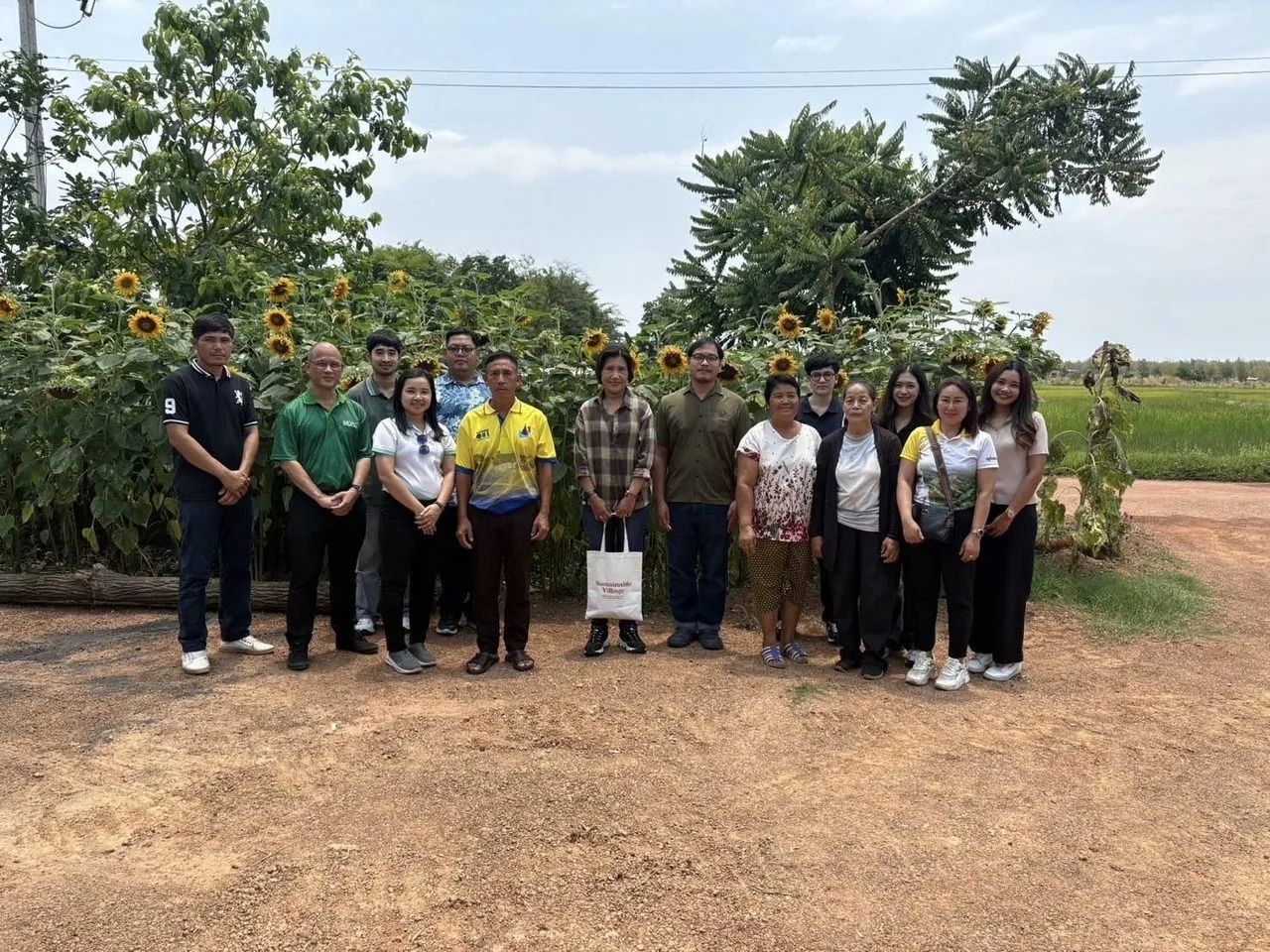 The Director of the National Agricultural Big Data Center and staff conducted field visits to collect data assessing farmer’s needs following agricultural disasters (flooding) to