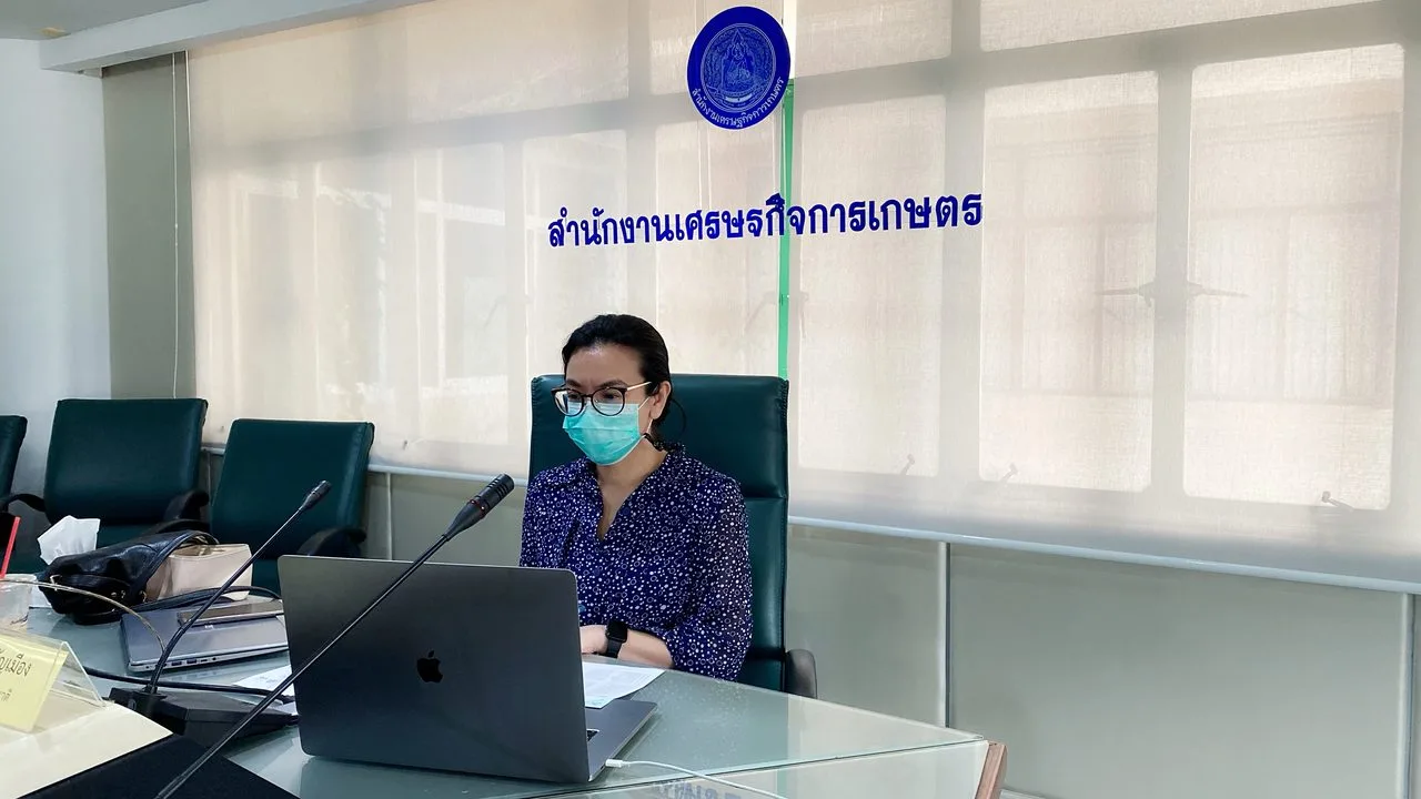 การประชุมหารือ เรื่อง การนำเสนอแดชบอร์ด (Dashboard) สินค้ายางพารา