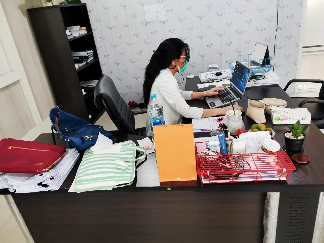 ศูนย์ข้อมูลเกษตรแห่งชาติ ได้ดำเนินงานกิจกรรม 5 ส.
