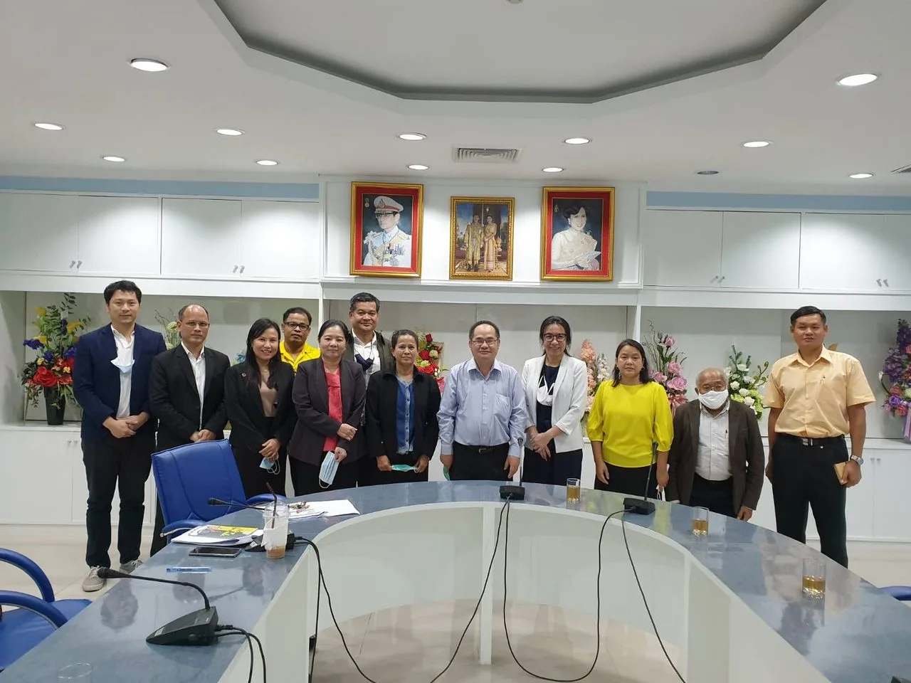 การประชุมหารือ เรื่อง การเชื่อมโยงข้อมูลในระบบฐานข้อมูลด้านการเกษตรแห่งชาติ