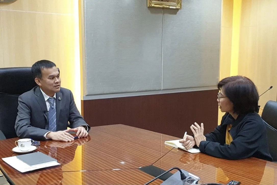 เลขาธิการ สศก. ให้สัมภาษณ์รายการเมืองไทยใหญ่อุดม โทรทัศน์กองทัพบกช่อง 5